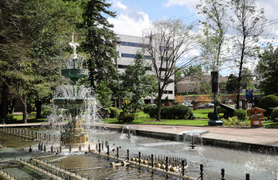 The park in Saint-Félicien