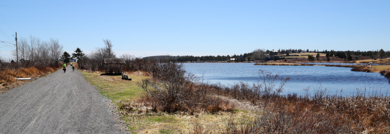 On the Ramblers ride in Seaforth yesterday